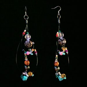 Boucles d'oreilles longues aériennes